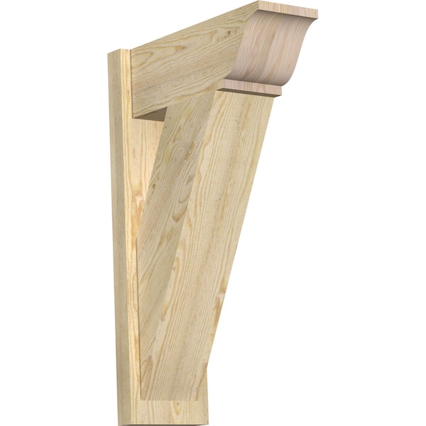 Ekena Millwork Traditional Rough Sawn Traditional Outlooker, Douglas Fir, 8"W x 20"D x 32"H OUT08X20X32TRA01RDF - main